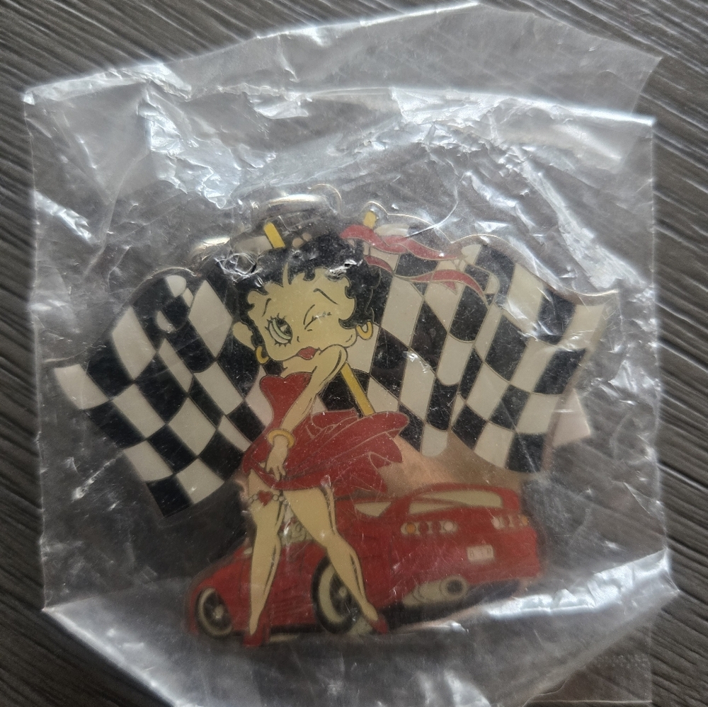 Betty boop key ring